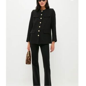 Pomander Place Black Textured Jennings Jacket size medium NWOT